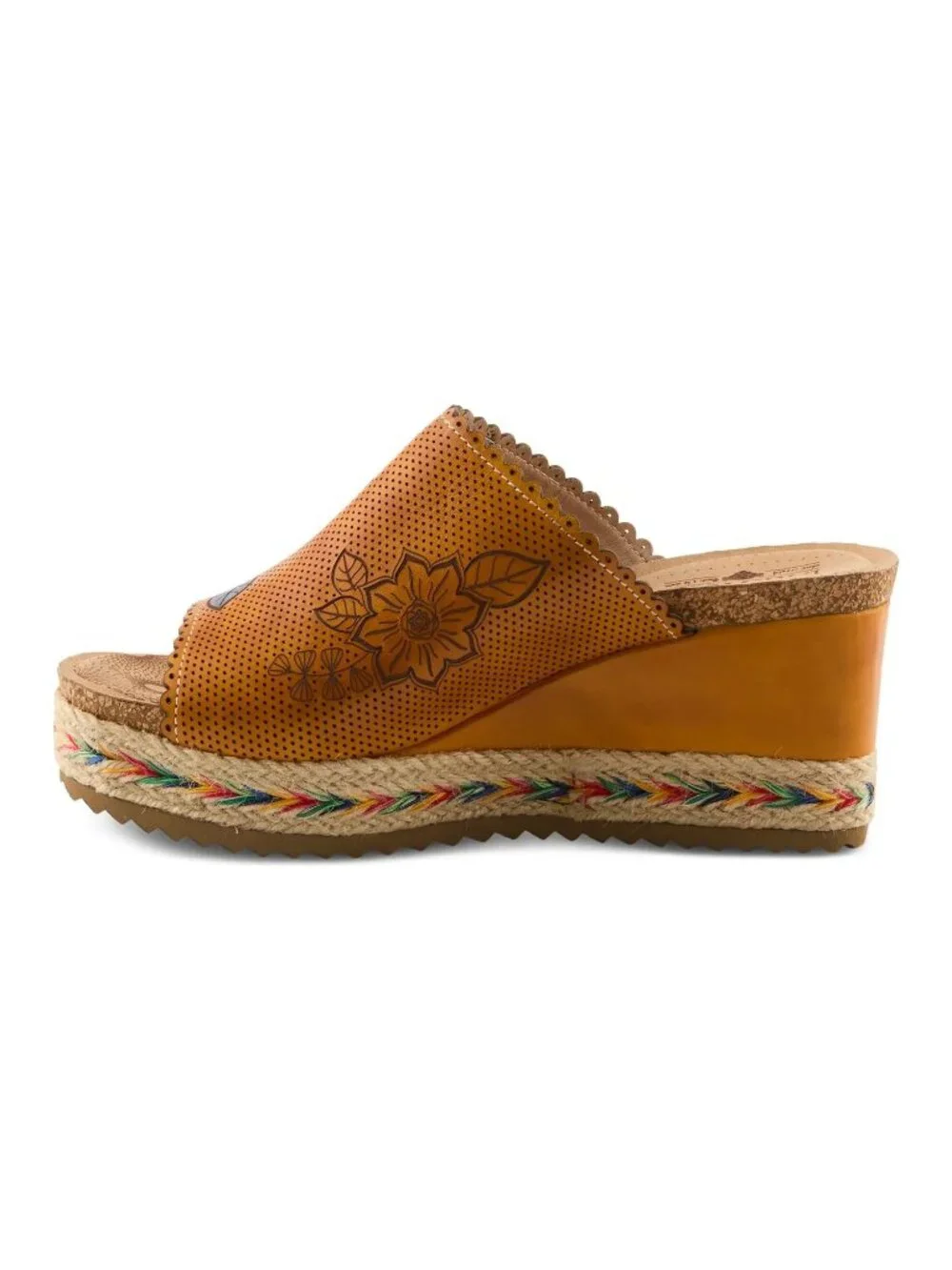 Spring Step LArtiste Delray Beach Espadrille Wedge Size 38 (US 7.5–8) New in Box